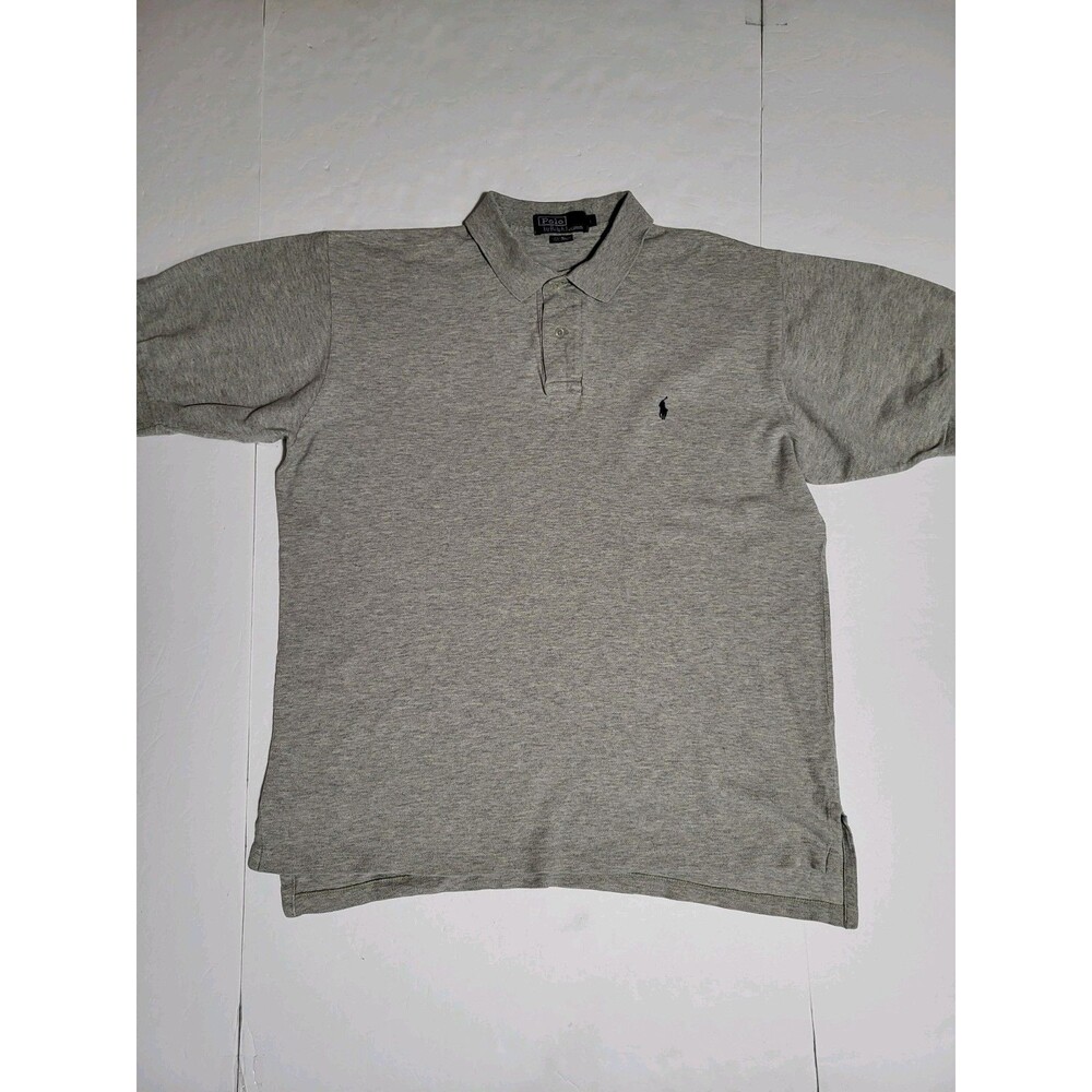 (#8) Polo By Ralph Lauren Short Sleeve Size Men's Large Gray